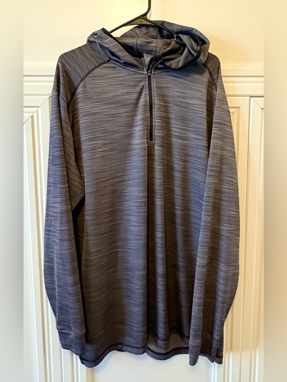 ⚫️ MENS 2X TALL GRAY ATHLETIC PERFORMANCE HOODIE - BRAND NEW ⚫️